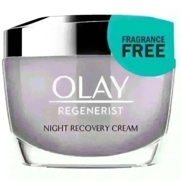 NWT Olay Regenerist Night Recovery Cream Face Moisturizer - 1.7oz - Picture 1 of 1